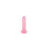 Gode dong jelly rose ventouse 18cm 